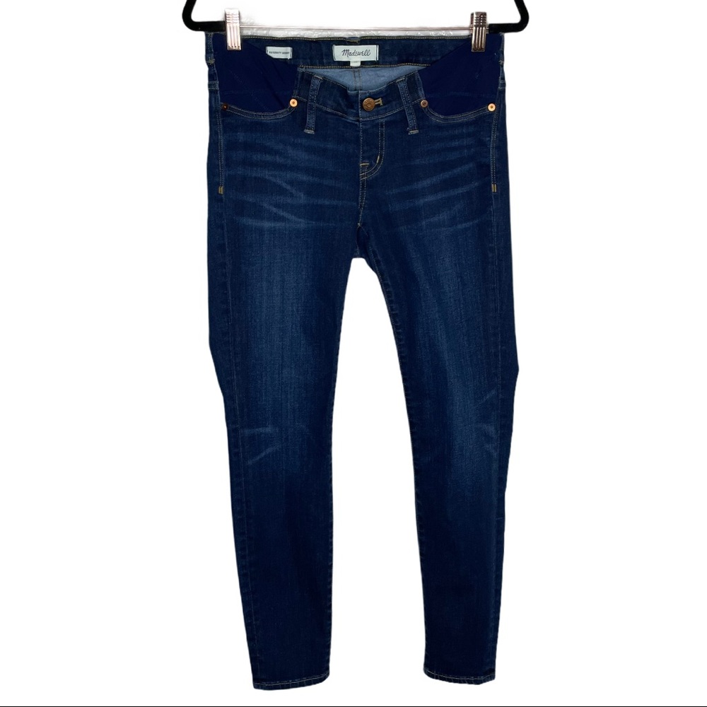 Madewell Women's Skinny Jeans in Dark Indigo Blue